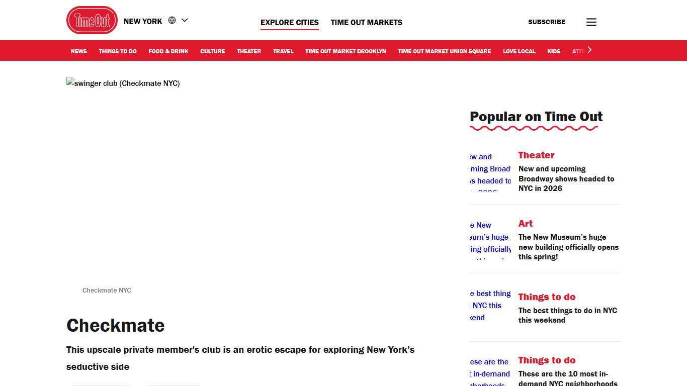 Checkmate | Sex and dating in Midtown East, New York